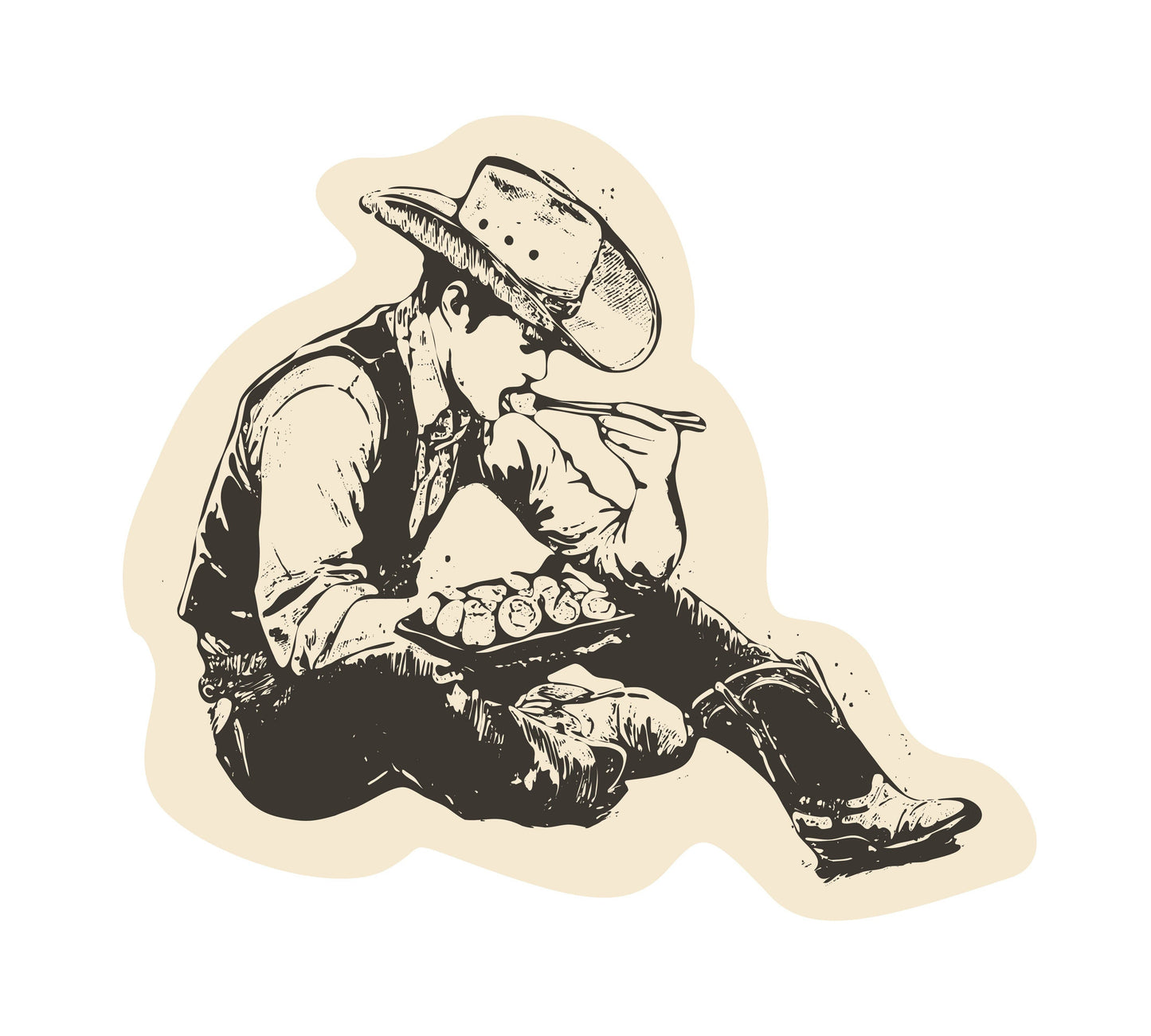 So Far West Sticker