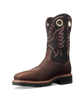 LongHaul Waterproof Square Composite Toe Work Boot - Tobacco & Black
