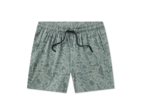 Harbor Stretch SEAWASH Lined Trunk - Camo - Dark Olive