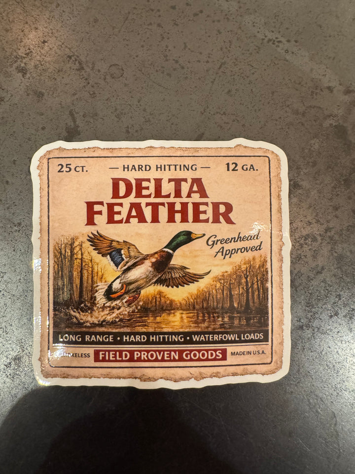 Greenhead Shotshell Sticker