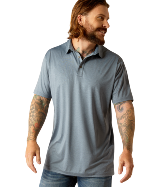 Men's Charger 2.0 Fitted Polo - Newsboy Blue