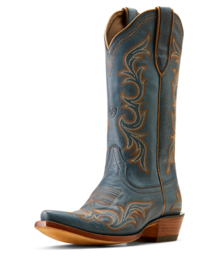 Hazen Western Boot - Blueberry