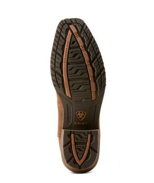 Hybrid Roughstock Square Toe Waterproof Cowboy Boot - Status Brown