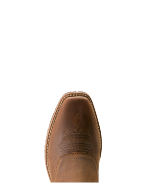 Hybrid Roughstock Square Toe Waterproof Cowboy Boot - Status Brown