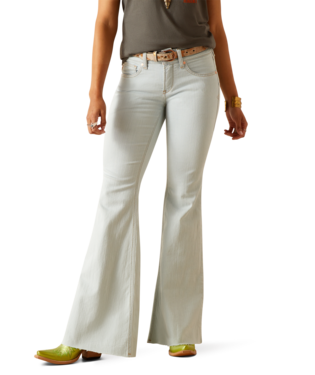 Perfect Rise Ophelia Flare Jean - Ice