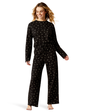 Women's Dreams Pajama Set - Cattle Brand