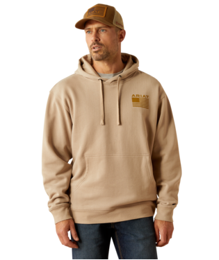 Camo Hex Hoodie - Beige