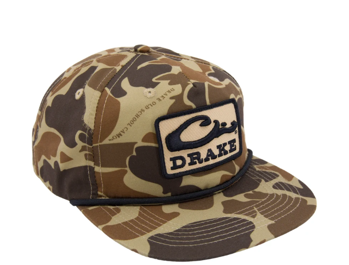 Drake X Lost Hat Goat Rope Cap- Old School Camo