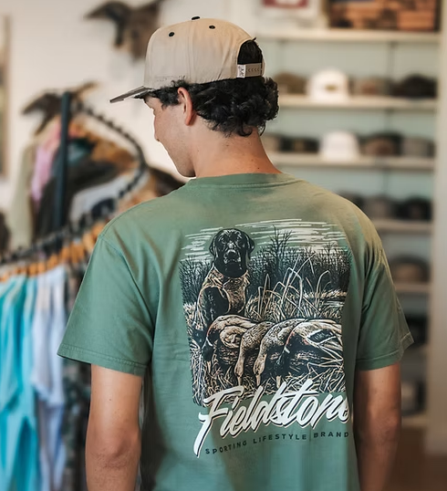 Harvest SS Tee- Moss