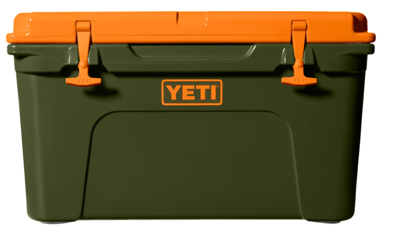 Tundra® 45 Hard Cooler - Olive/King Crab Orange