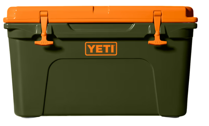 Tundra® 45 Hard Cooler - Olive/King Crab Orange