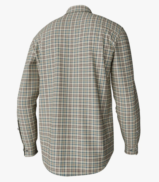 Youth Hadley Vintage LS Button Up- Harper Houndstooth
