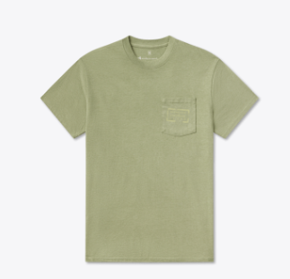 Authentic Seawash Tee- Brigade Olive