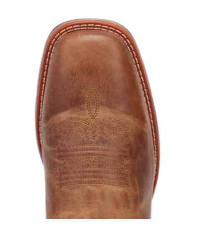 Laredo Vapor Tan/Brown Leather Cowboy Boots