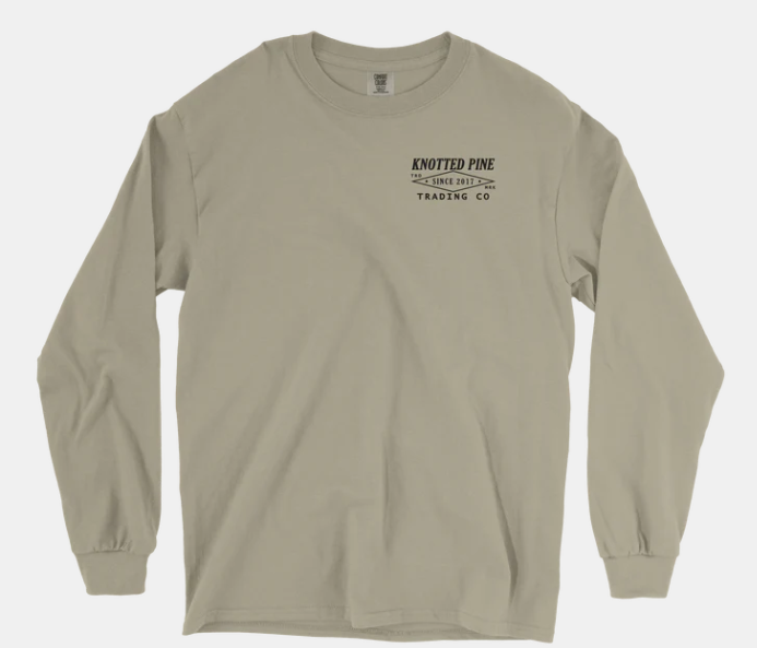 Knotted Pine Deer Ad LS Tee