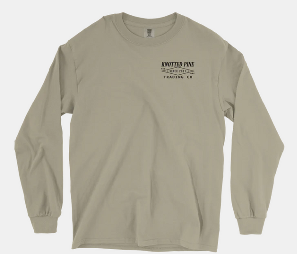 Knotted Pine Deer Ad LS Tee