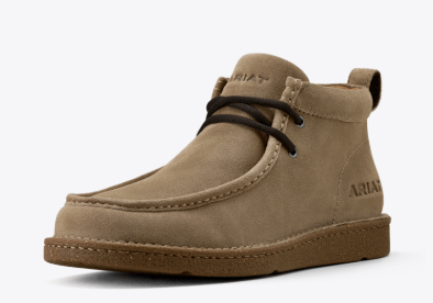 Clean Country Shoe- Cinnamon Brown Suede