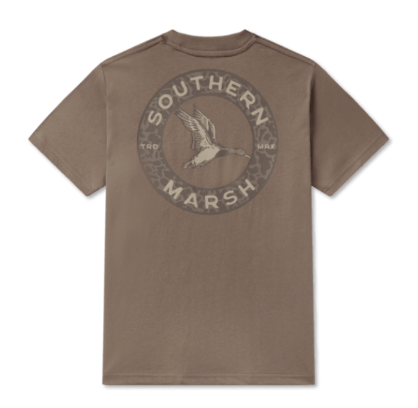 Youth Inflight Camo Tee - Carajillo Brown