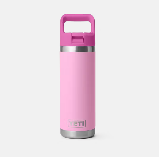 Rambler® 18 oz Straw Water Bottle - Power Pink & Wildflower