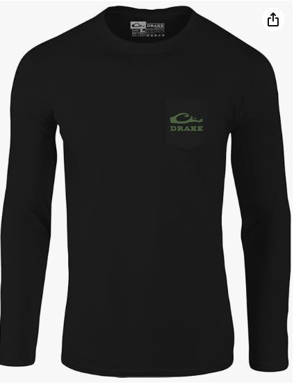 Drake Decoy Overload LS Tee - Black