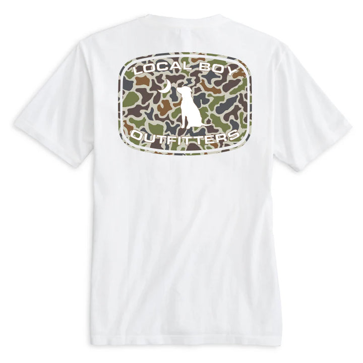 Localflage Badge T-Shirt - White