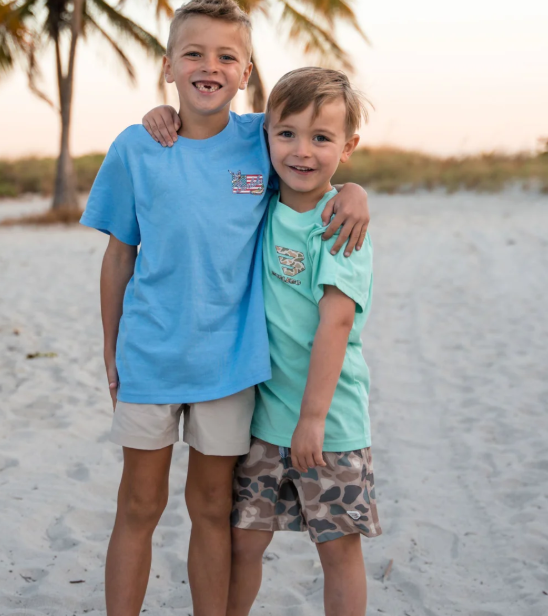 Youth Athletic Short - Pintail Camo