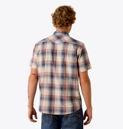 MNS Retro Haines Fitted Snap Shirt