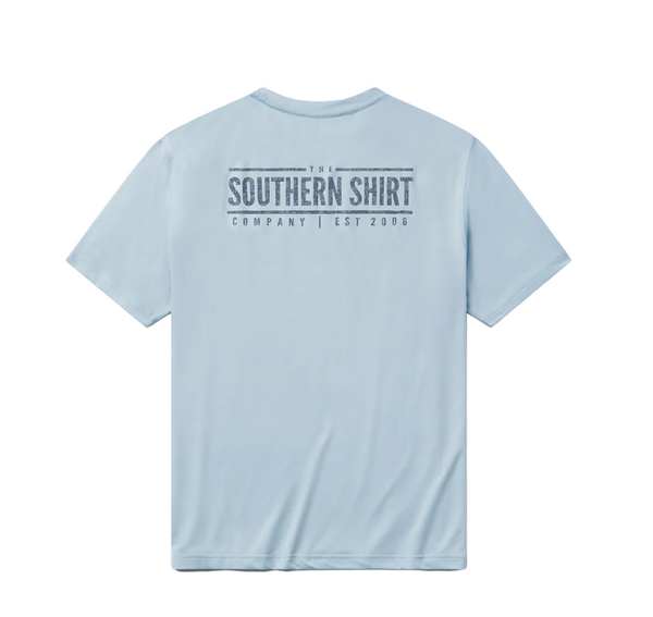 Camo Badge Performance Tee - Skyway