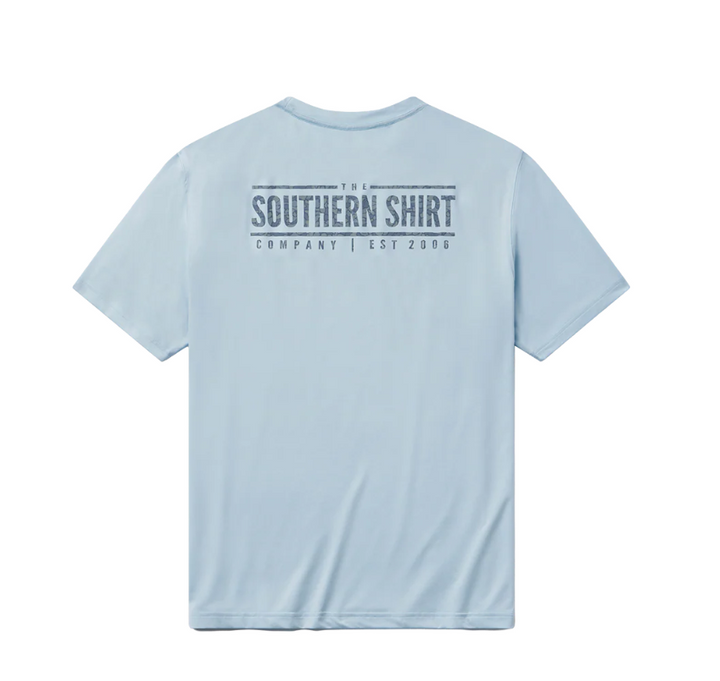 Camo Badge Performance Tee - Skyway