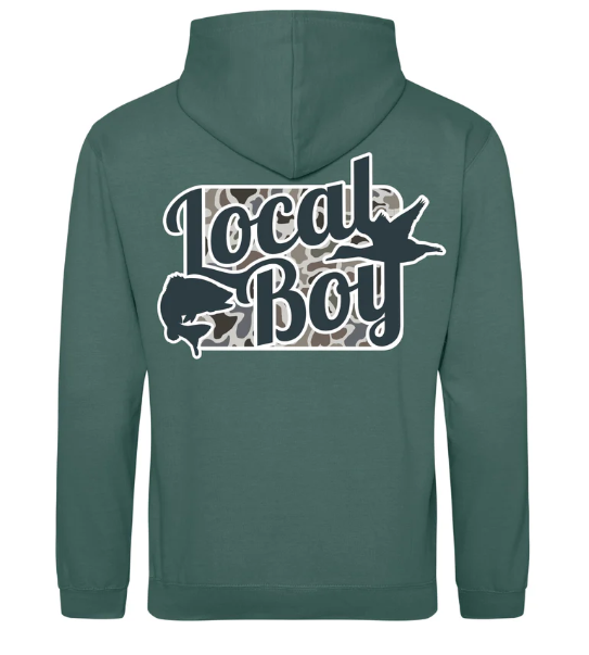 Youth Open Season LCF Brushwood Hoodie- Moss Green