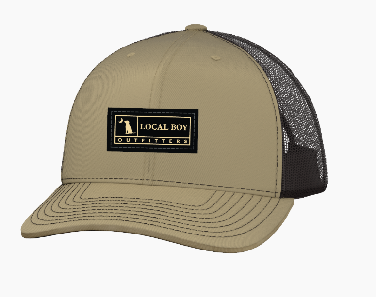 Youth Woven Label Trucker Hat