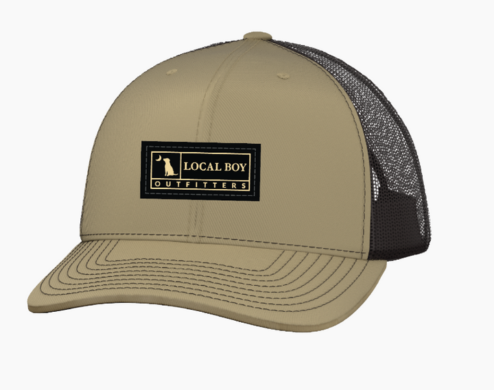 Youth Woven Label Trucker Hat