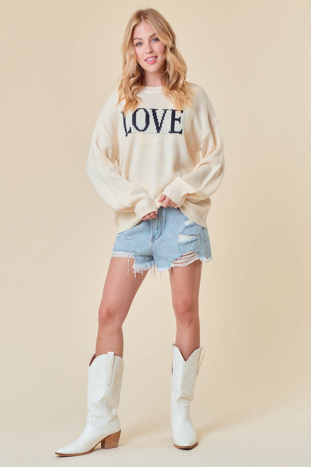 Love Sweater - Ivory