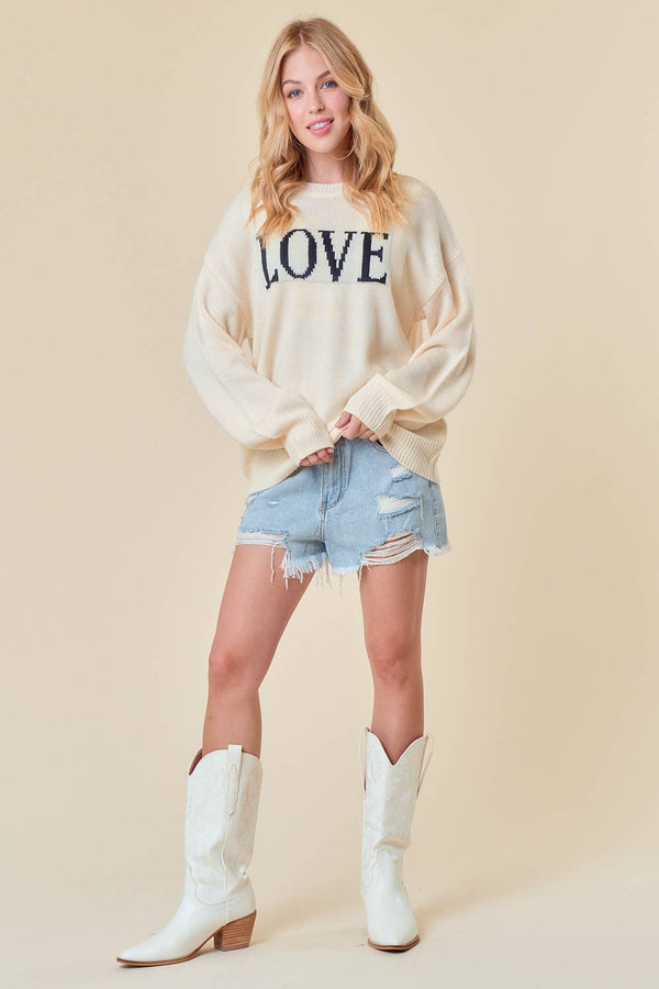 Love Sweater - Ivory