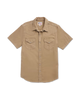 Men's Denim Short Sleeve Pearl Snap - Coriander