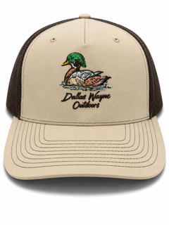 Dallas Wayne Field Hat - Wood Duck - Tan & Dark Brown