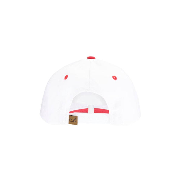 Loves Jesus and America Too Trucker Hat - Red