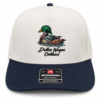 Dallas Wayne Field Hat - Wood Duck - Cream & Navy