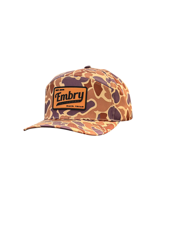 Duck Camo 6 Panel "Retro"