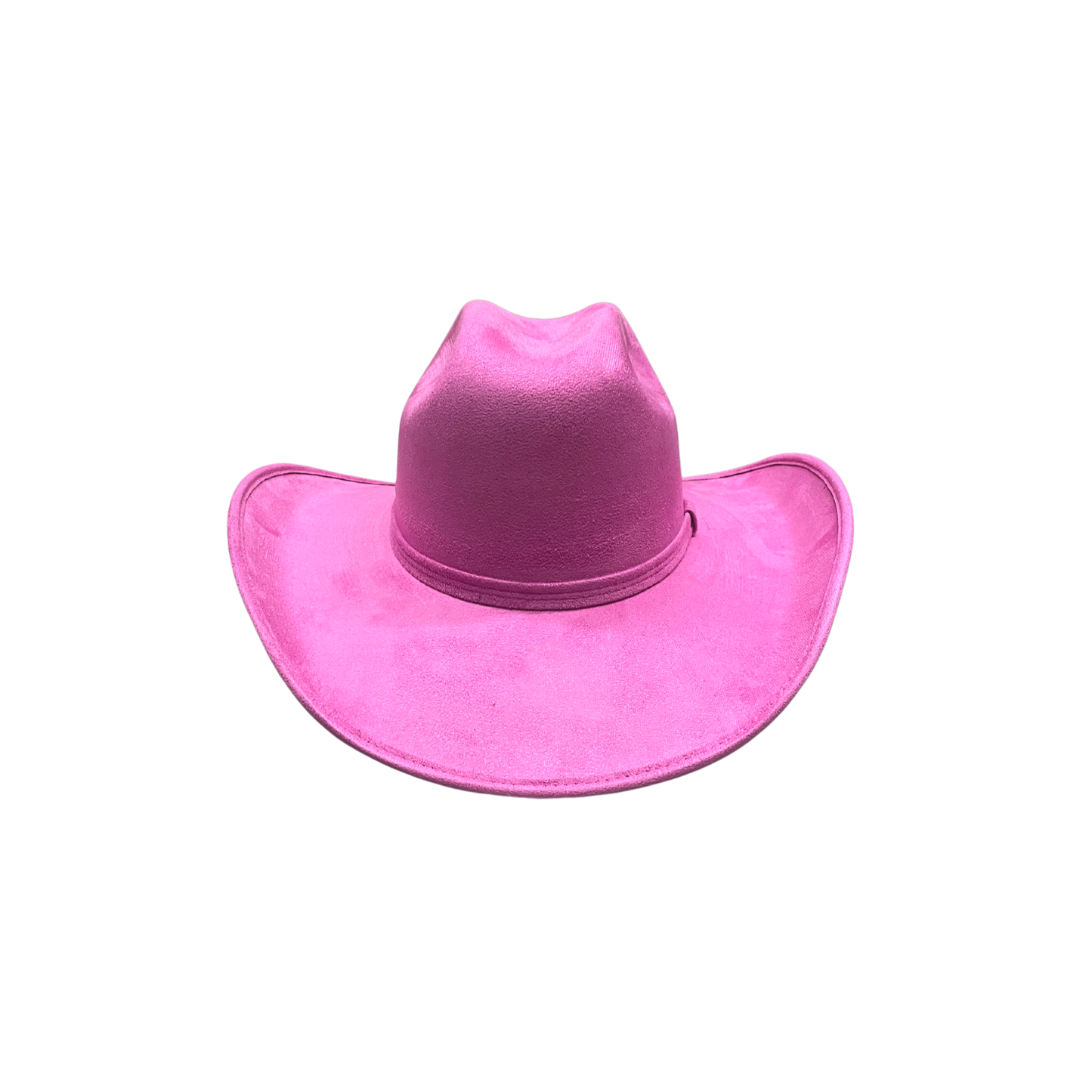 Unisex Vegan Suede Western Cowboy Hat: Tobacco / Medium (56-58cm)