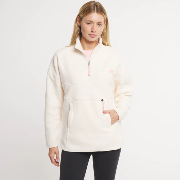 Ashton Marsupial Fleece Pullover - Oatmeal
