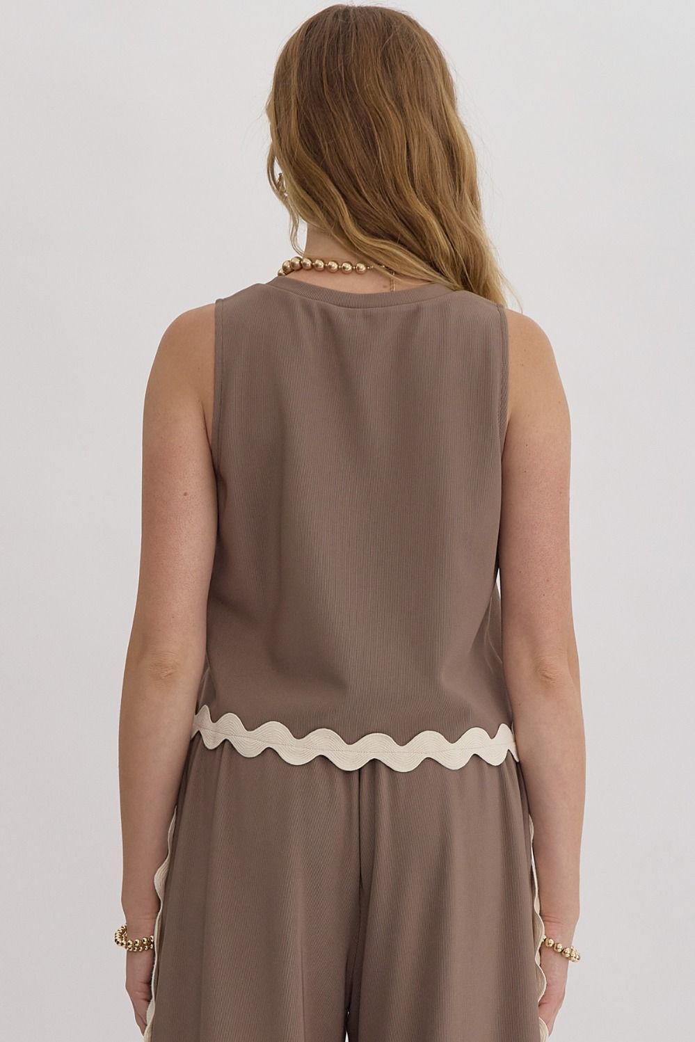 Downtown Top - Taupe