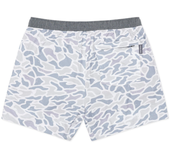 5.5" Athletic Short - White Camo