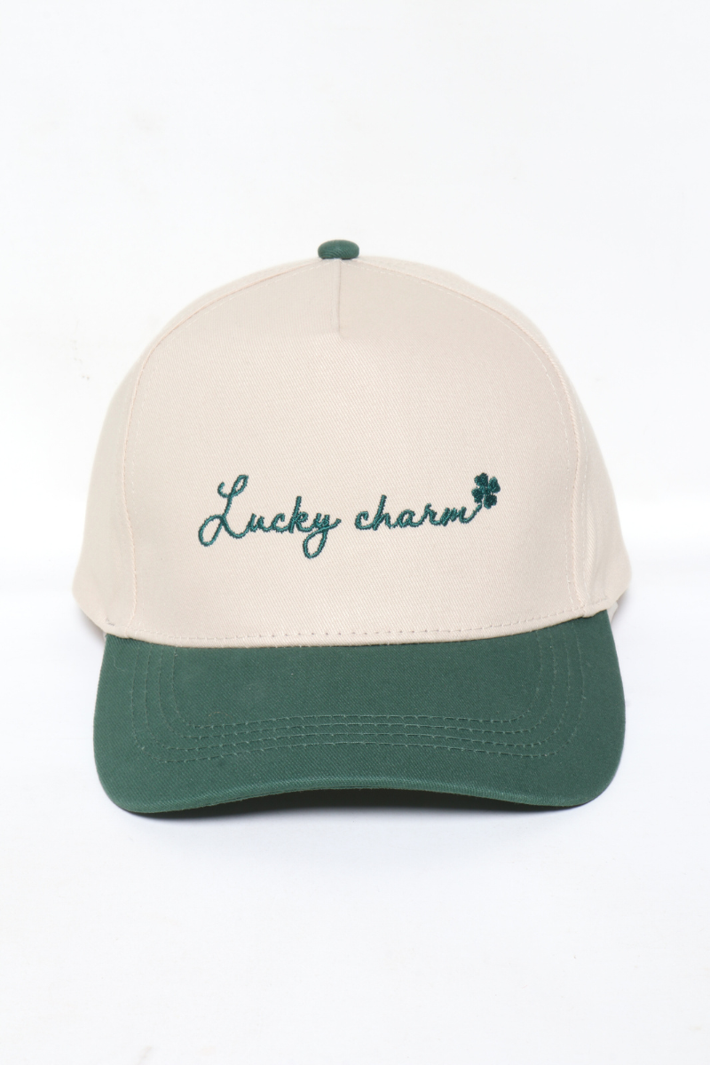 Lucky Charm Baseball Cap : Green