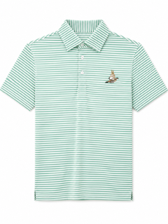 Quail Run Polo - Carnival Glass/ White