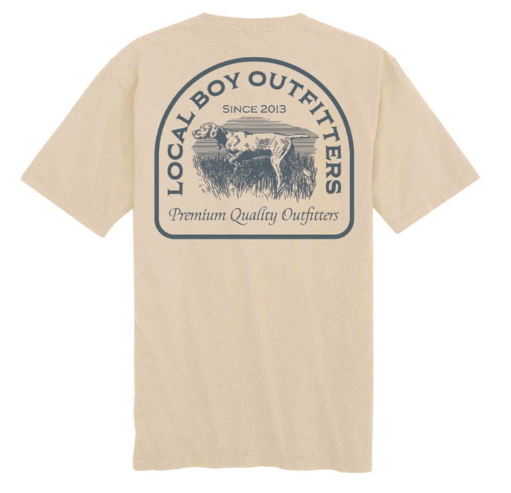 Youth Vintage Pointer SS Tee - Latte