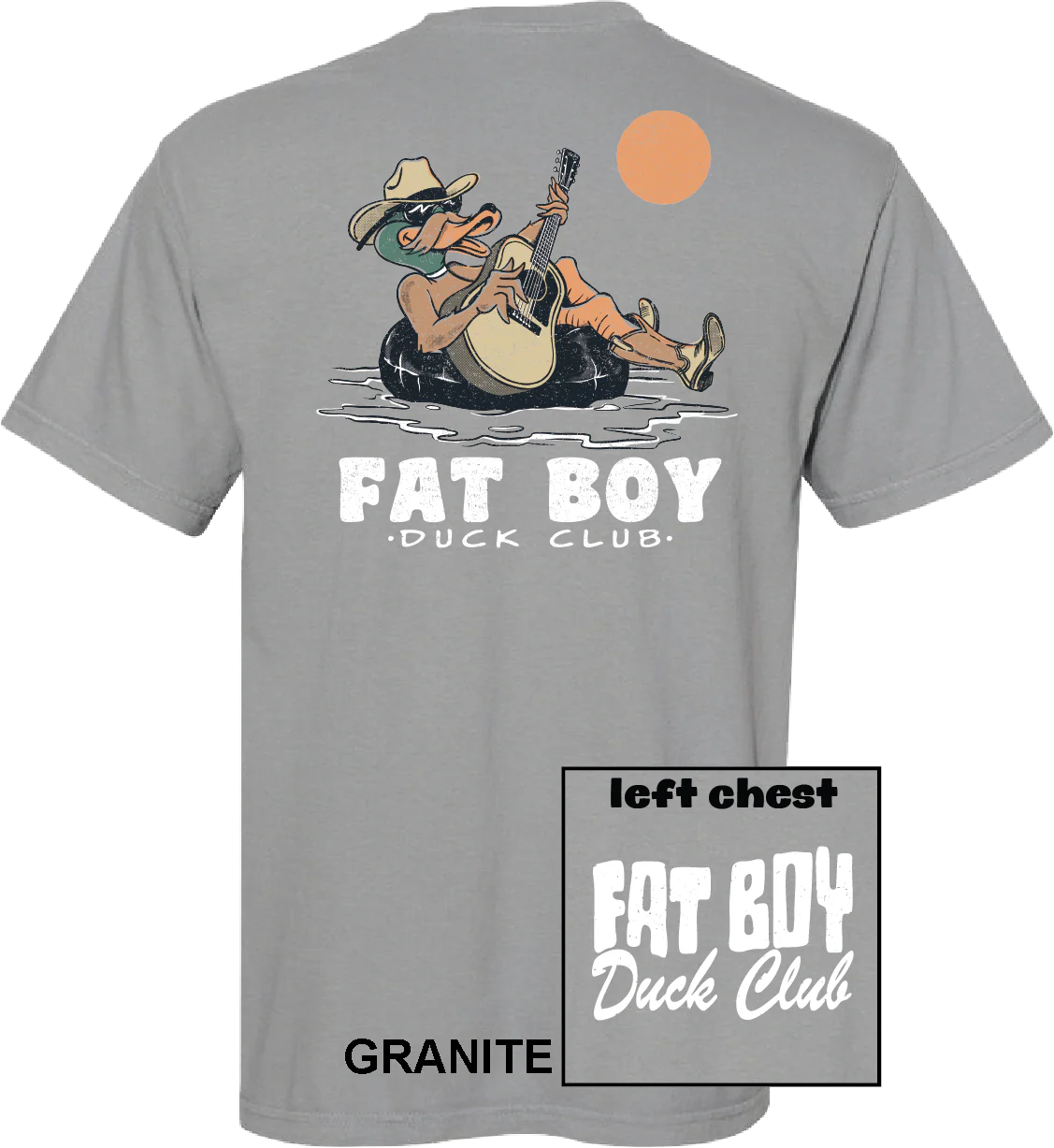 Fat Boy Duck Club River Floatin' - Granite