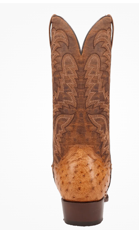 Marco Full Quill Ostrich Boot Saddle