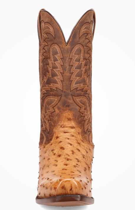 Marco Full Quill Ostrich Boot Saddle