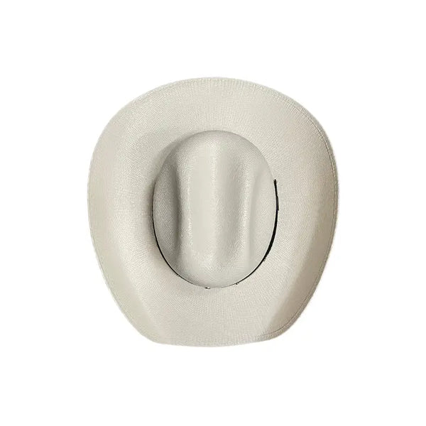 Unisex Cattleman Straw Cowboy Hat
